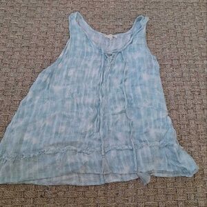 Soft flowy summer tank top